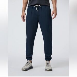 Vuori Men's Kore Jogger Lined, Small blue
